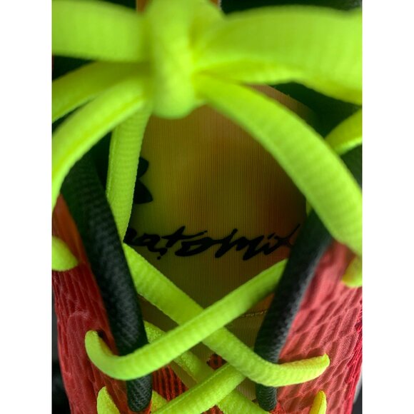 Under Armour Mens Spawn 3 Basketball Shoes Red - Picture 6 of 7